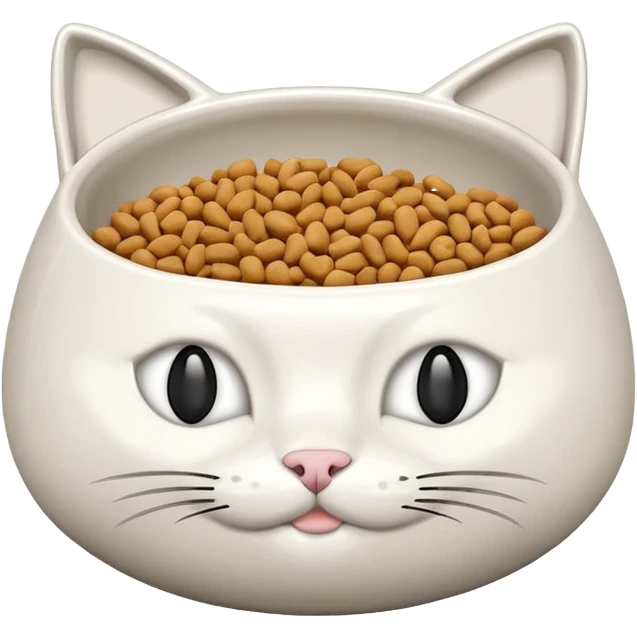 cat food bowl emoji