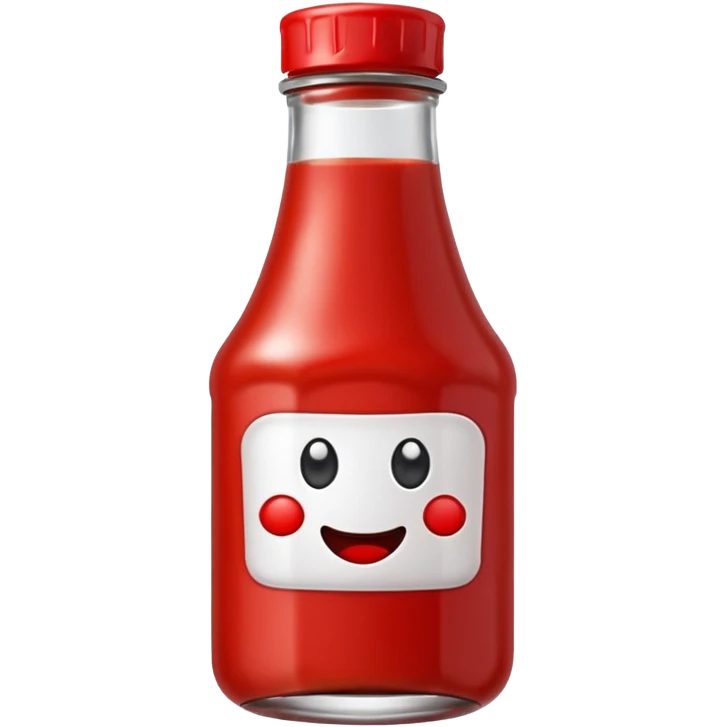 ketchup bottle emoji