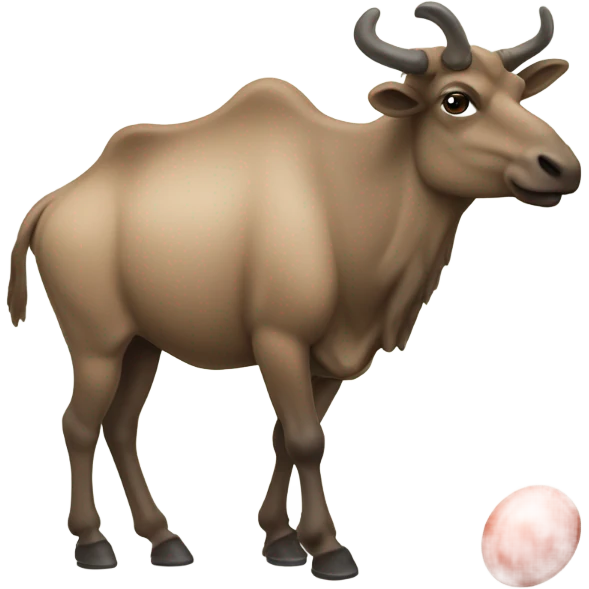 chameau Espagnol avec des maracasses  emoji