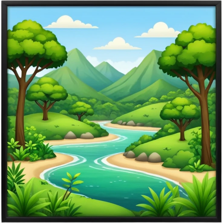 Natural protected area  emoji