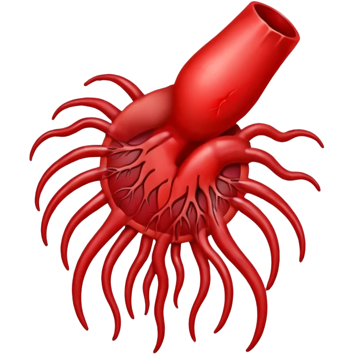 Plz make a Blood perfect image in human body parts emoji