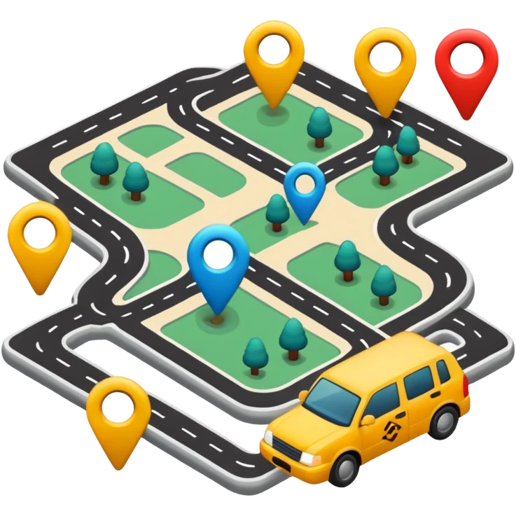 Session Objectives for route planning and scheduling emoji