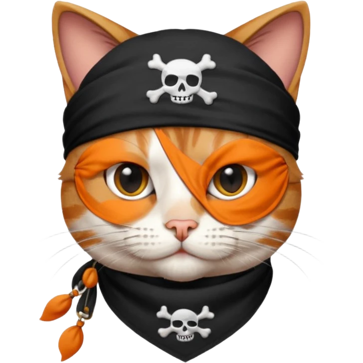 pirate cat emoji
