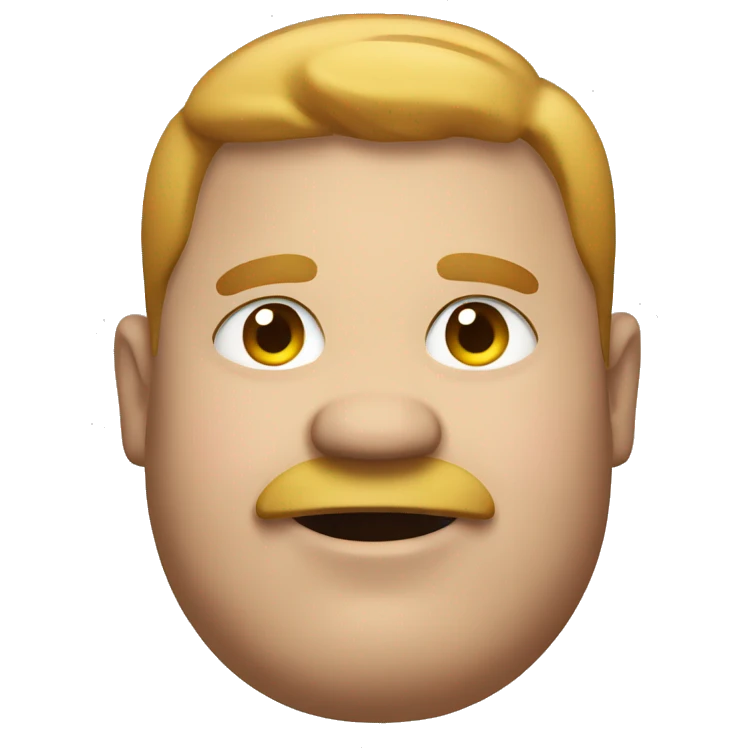  fat guy emoji