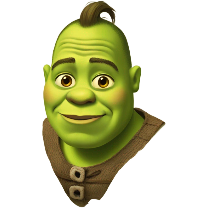 Pregnant Shrek emoji