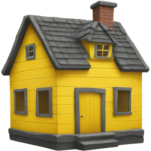 Yellow jumping house  emoji
