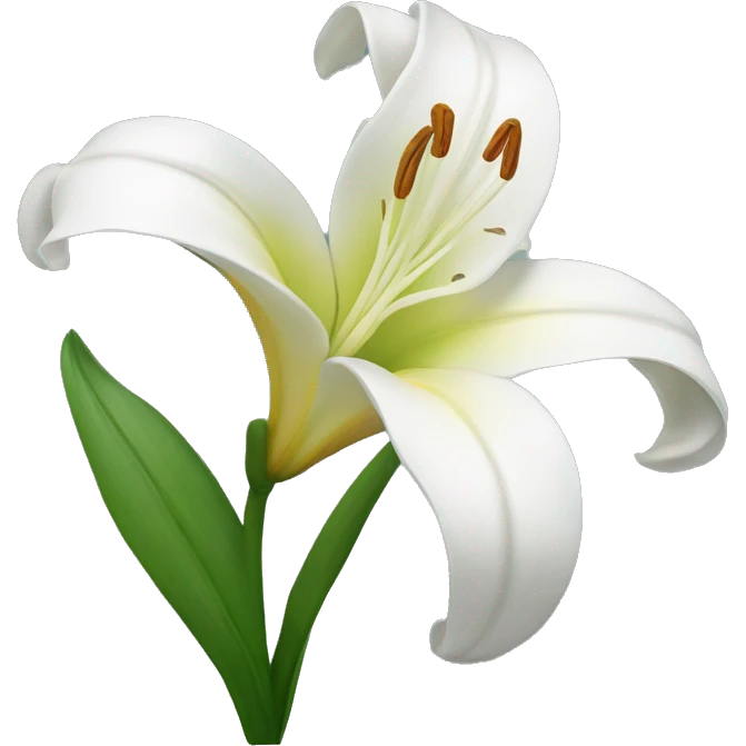 lily flower emoji