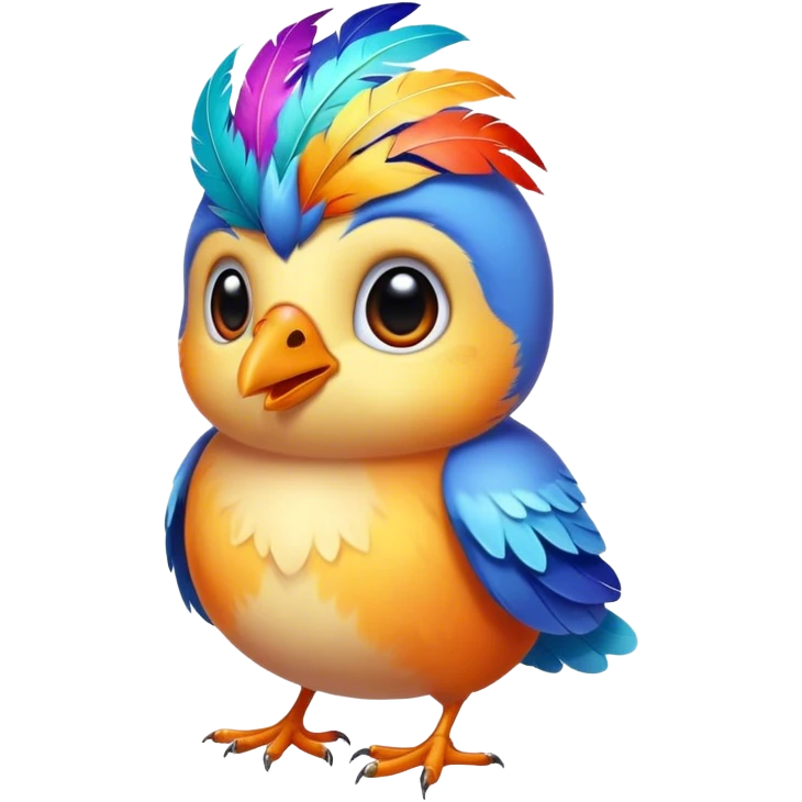 可爱的小鸟 emoji