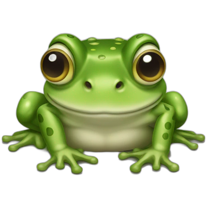 nurd frog emoji
