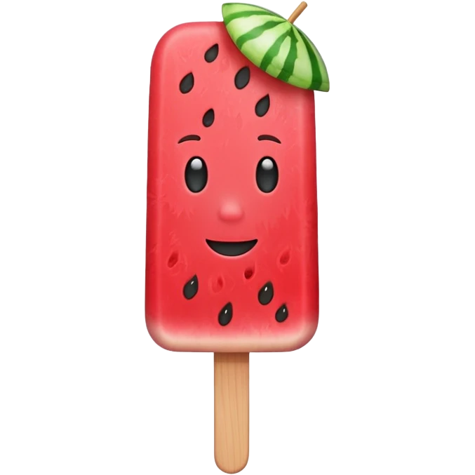 watermelon popsicle emoji