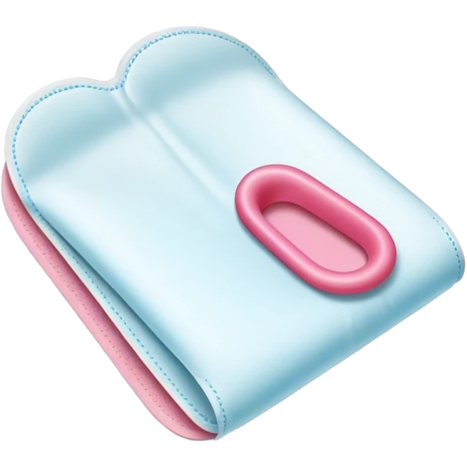 Pantyliner as an item faceless emoji