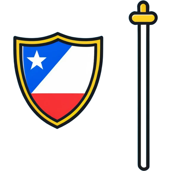 Puerto Rico flag with Club América logo in the center emoji