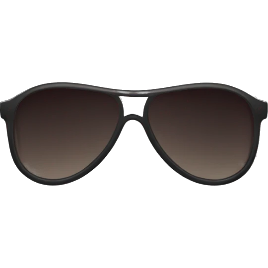 elongated sunglasses
 emoji