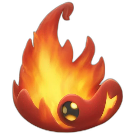 Charmender fire pokémon emoji