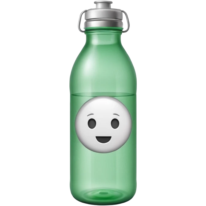 Borjomi water bottle emoji with label emoji
