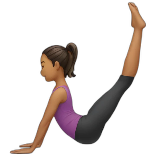 stretching emoji