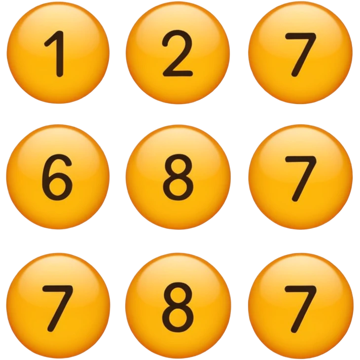 6 7 emoji
