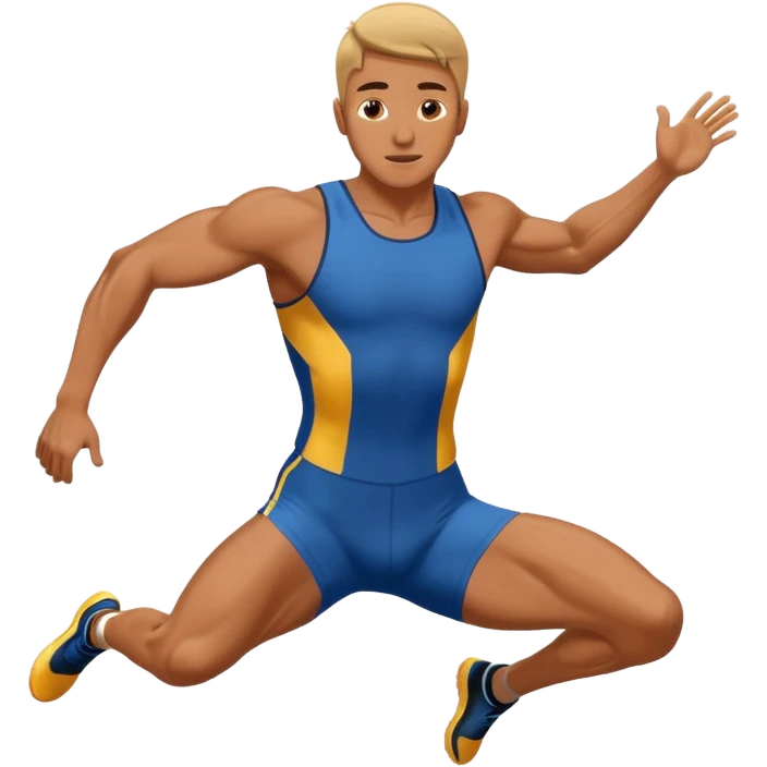 long jump emoji