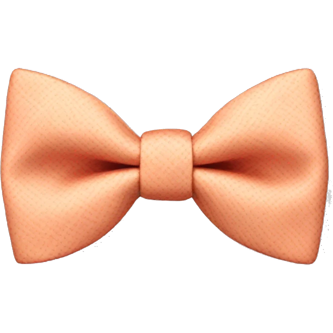 coquette bow tie emoji