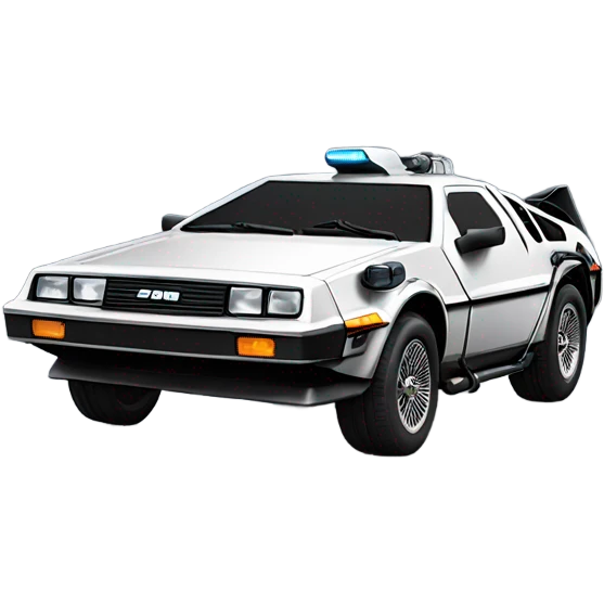 delorian emoji