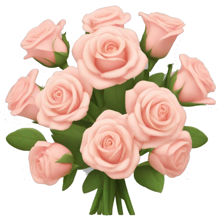 bouquet of spray roses emoji