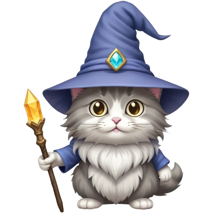 wiazrd cat emoji