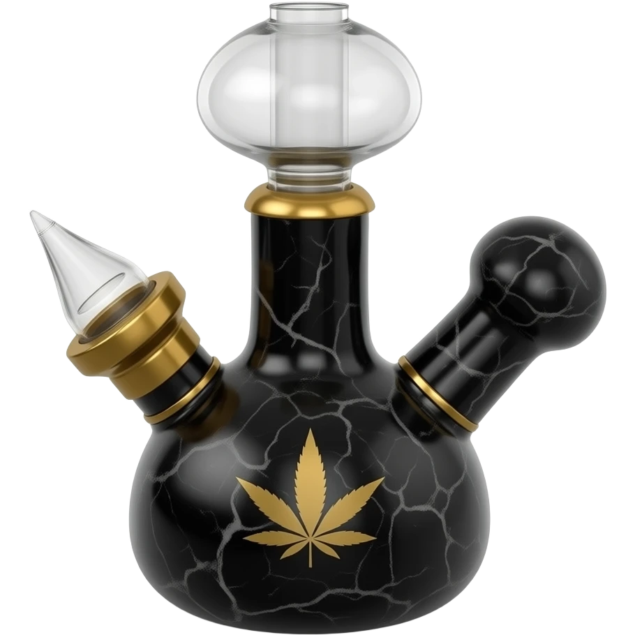 a marijuana dab rig emoji