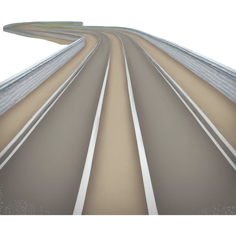 two parallel race tracks emoji