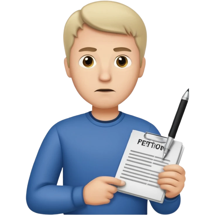 citizens' initiative man emoji