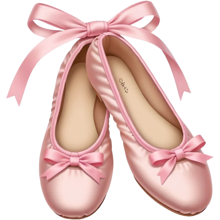 pink ballerine shoe emoji