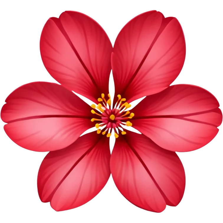 red sakura' emoji