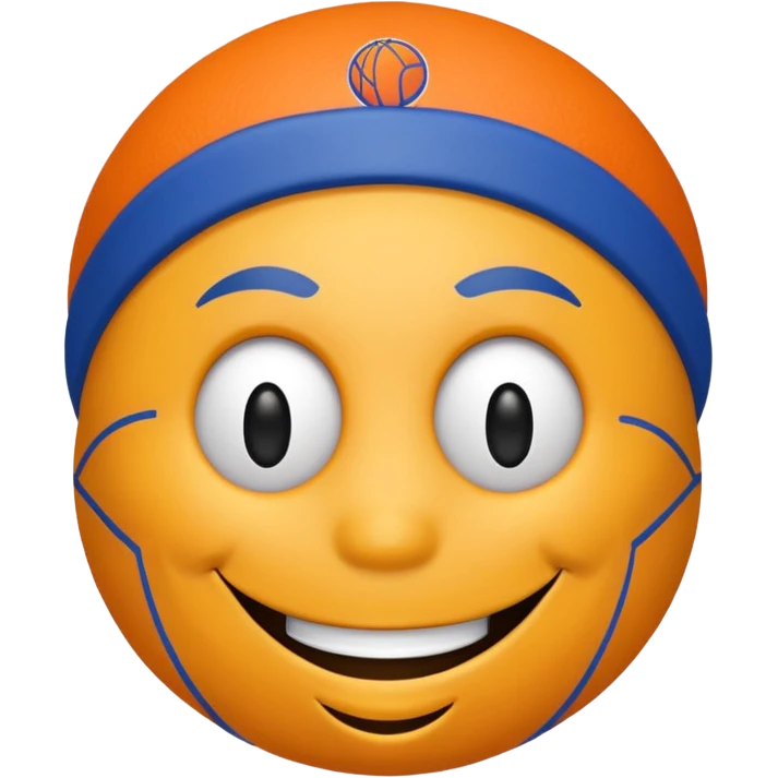 Smiley icon new york knicks emoji