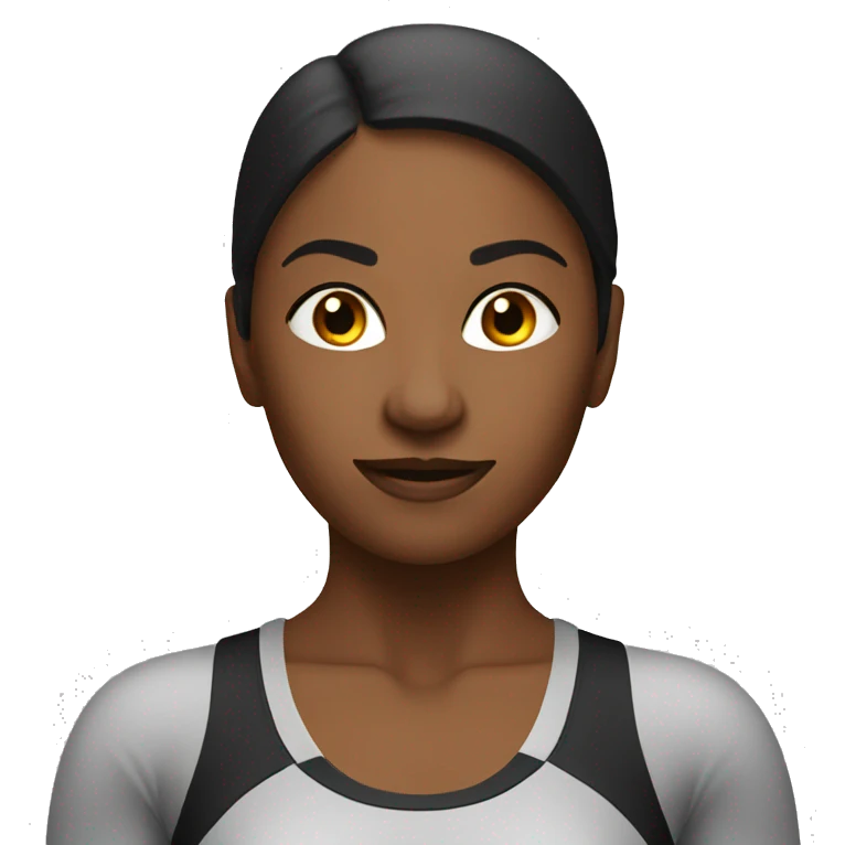 personal trainer woman emoji