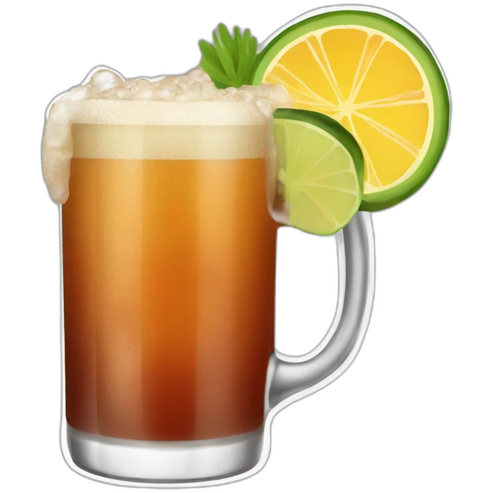 michelada beverage emoji