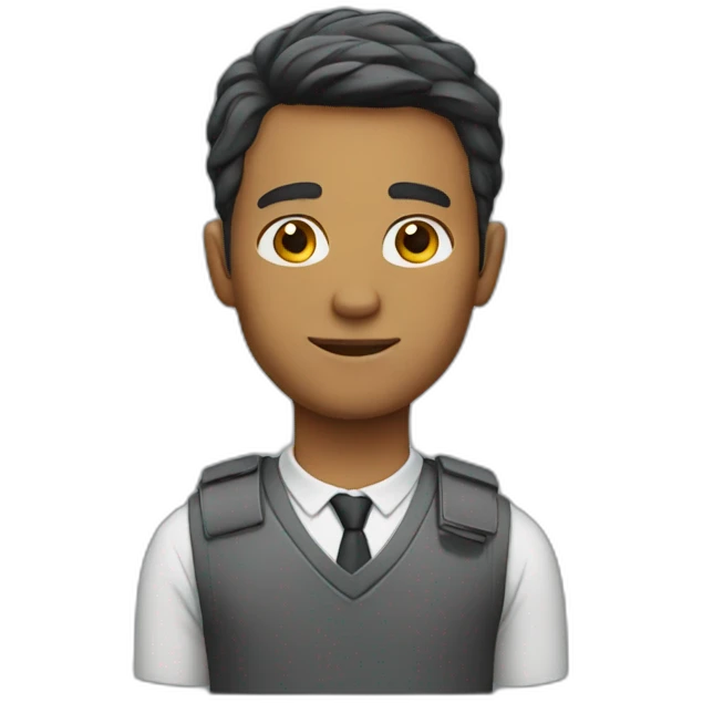 School guy emoji