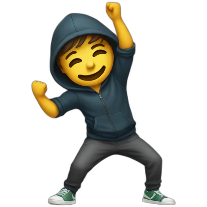 Emoji do the dab  emoji