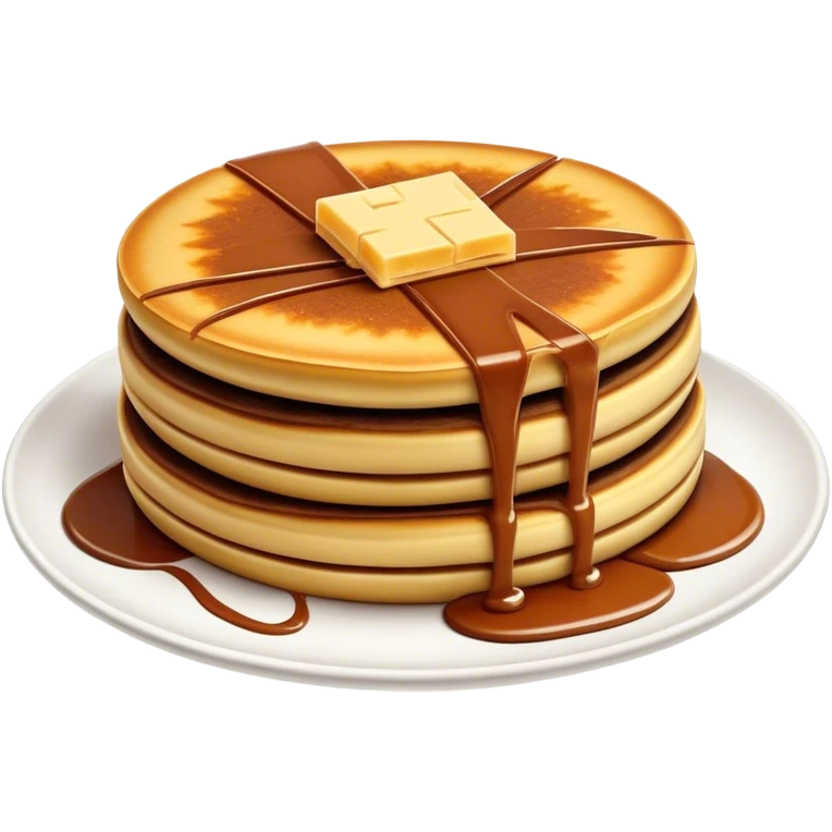 Cinematic Realistic Martabak Manis Dessert Emoji, depicted as a thick, sweet pancake filled with chocolate, cheese, and condensed milk rendered with detailed textures and vibrant, indulgent lighting. emoji