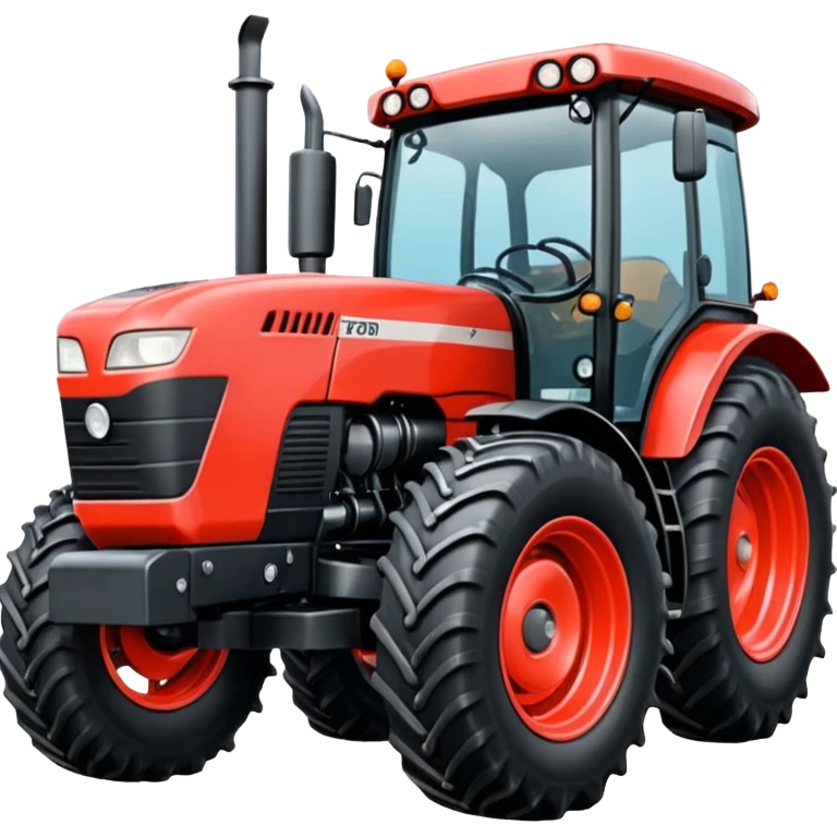 červeny moderny zetor forterra  traktor emoji