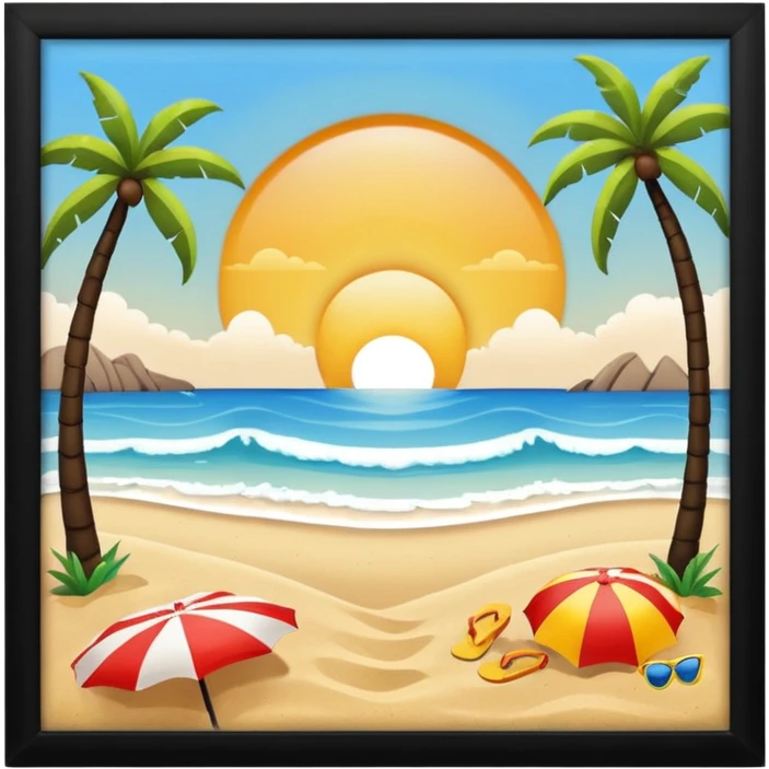 Playa emoji