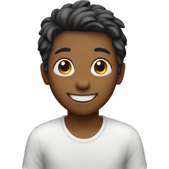 Happy Face boy  emoji