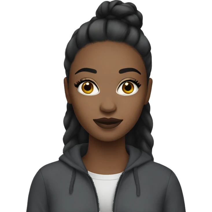 Clean girl makeup  emoji