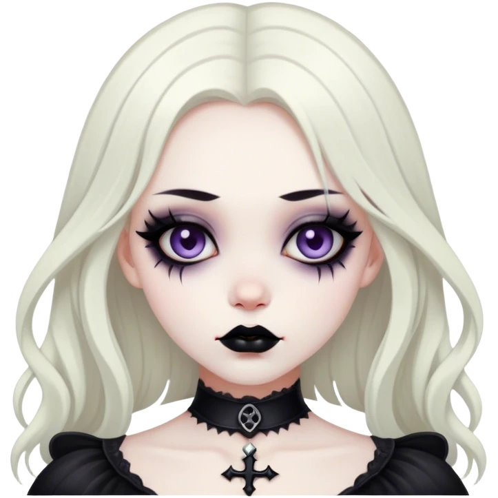 Gothic girl
 emoji