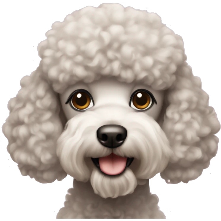 Poodle emoji
