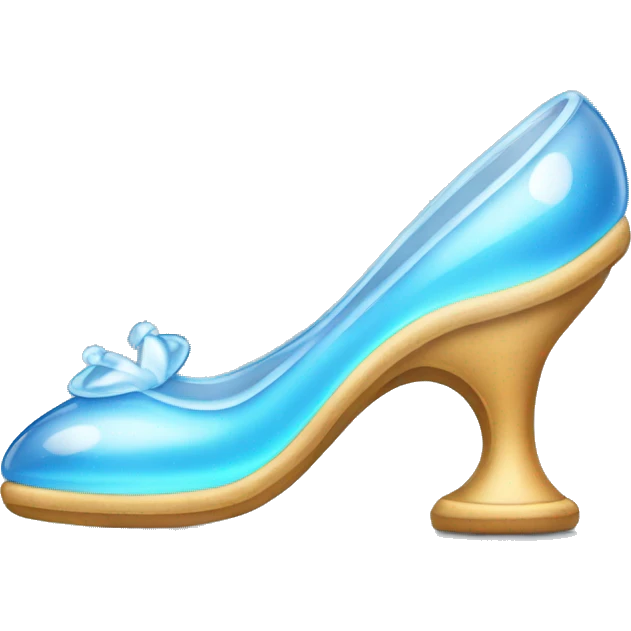 cinderella glass slipper emoji