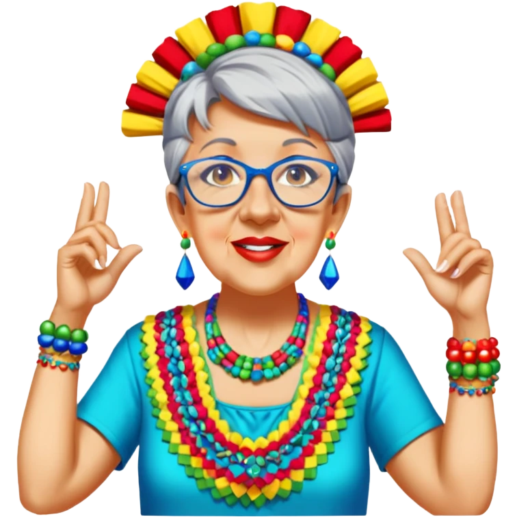 Joyful Reveler emoji