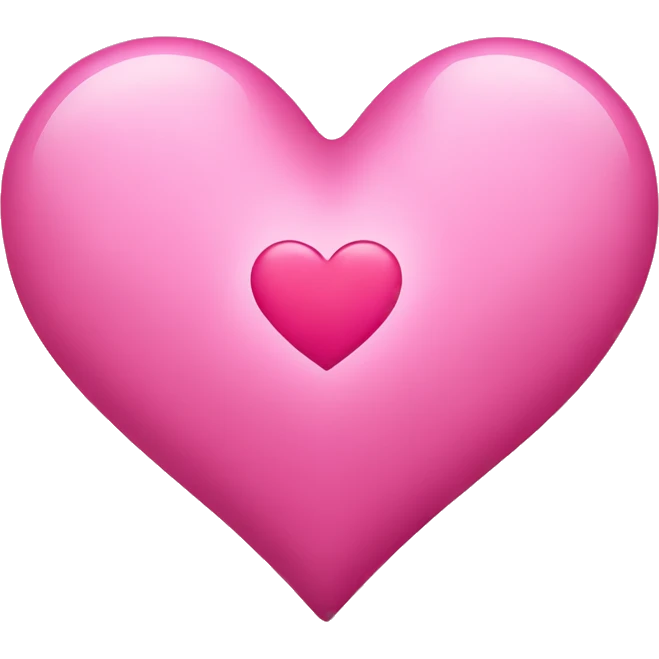 Pink heart healing emoji