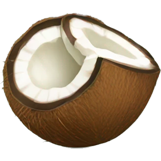 coconut emoji
