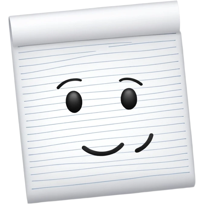 E=mc² on a sheet of paper emoji