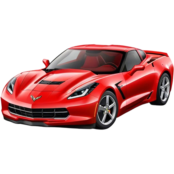 Chevrolet Corvette - Chevrolet (Model Year: 2022) (Iconic colour: Red) emoji