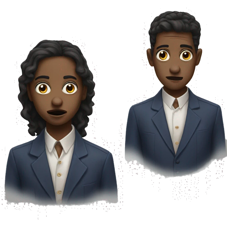 Cursed twins emoji